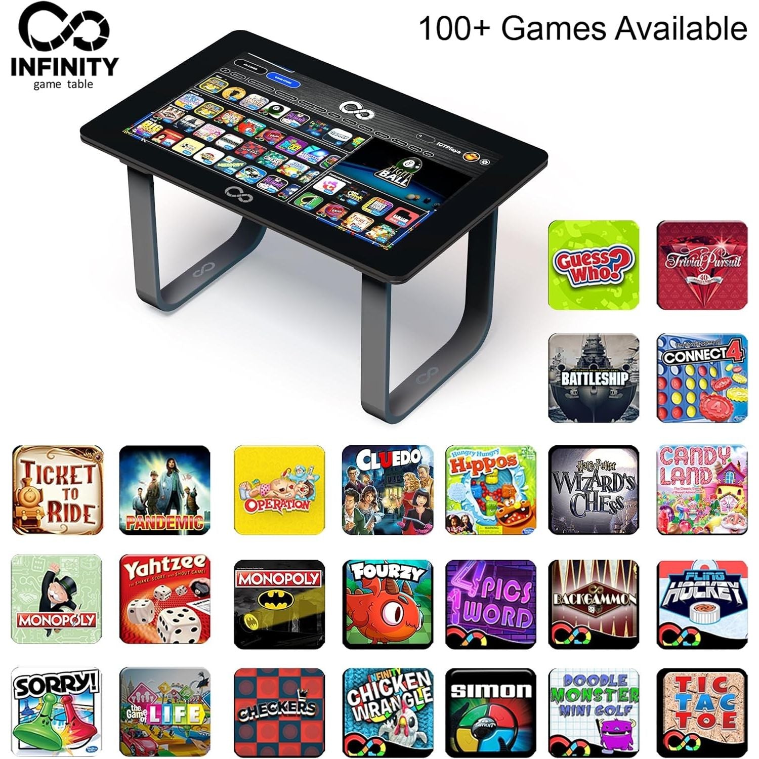 Arcade1UP INFINITY GAME TABLE 5GHz 32" GARANZIA UFFICIALE POLYPHOTO 2 ANNI