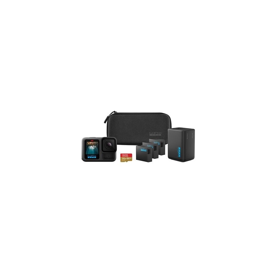 GoPro HERO 13 Black POWER BUNDLE - GARANZIA UFFICIALE 2 ANNI ITALIA