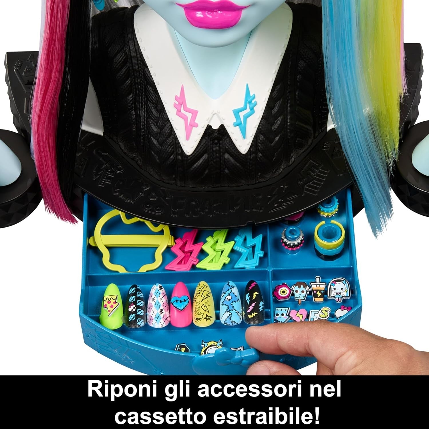 Monster High  Frankie Stein Styling Head Playset