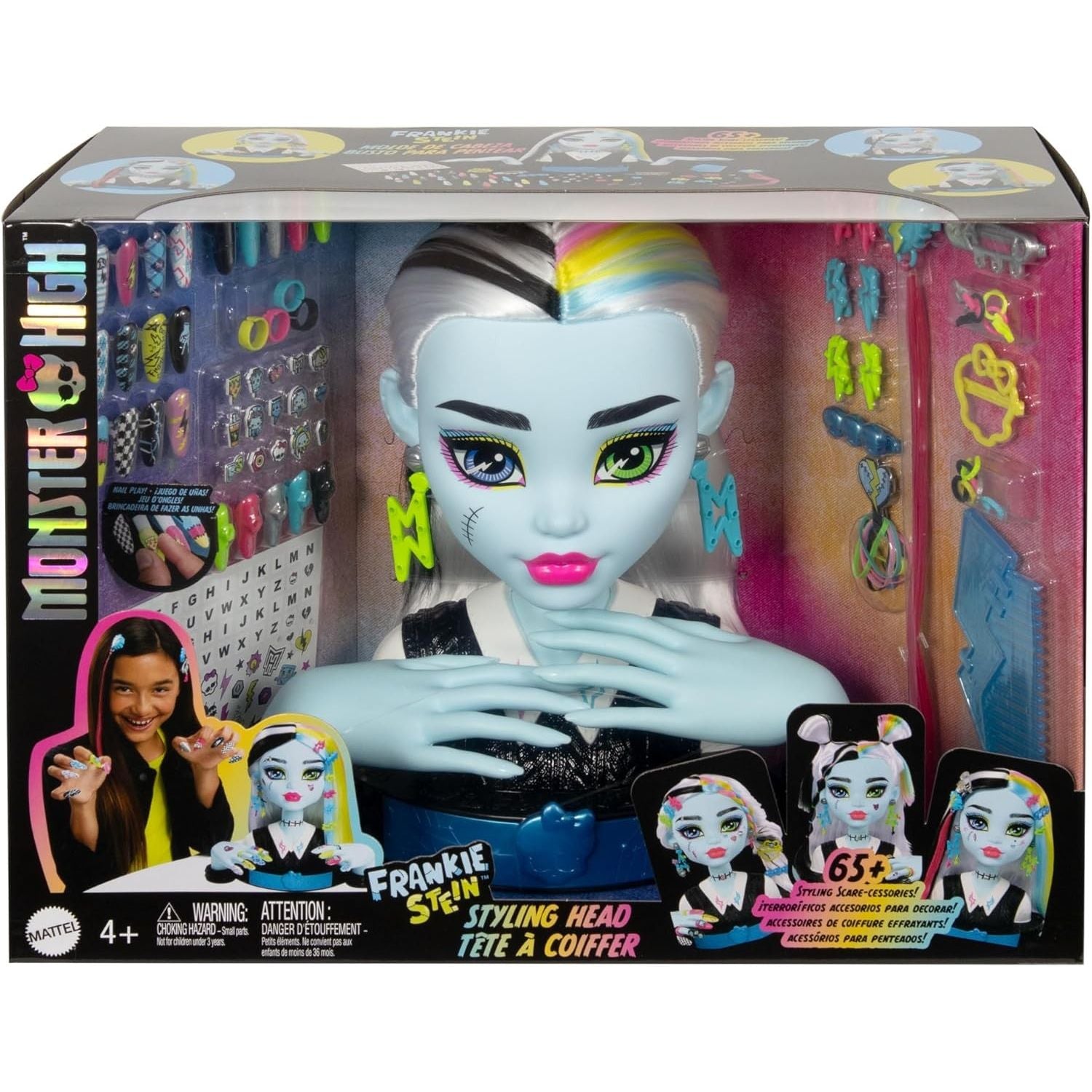 Monster High  Frankie Stein Styling Head Playset