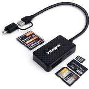 INTEGRAL MULTI CARD READER 4 in 1 USB 3.2 TYPE A-TYPE C
