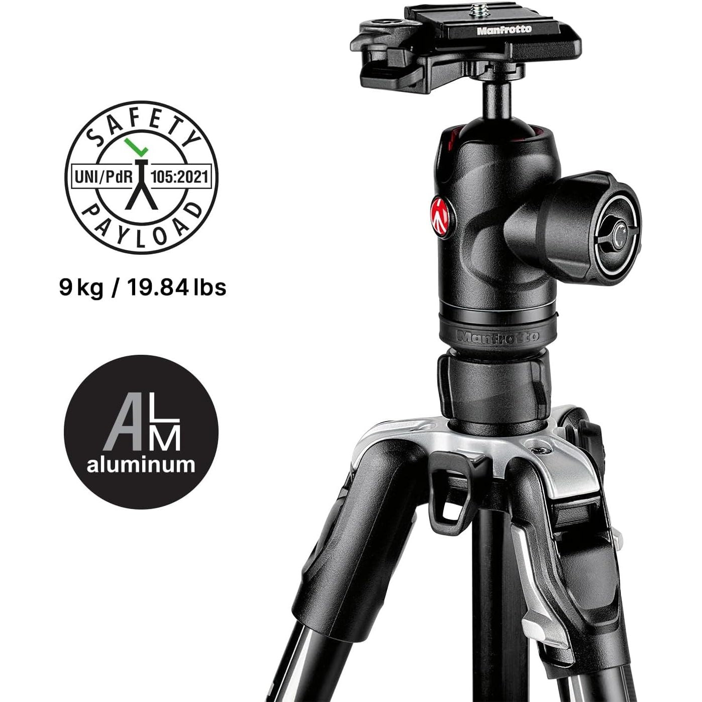 MANFROTTO BEFREE ADVANCED ALU MKBFRTA4BK-BH GARANZIA ITALIA 2 ANNI