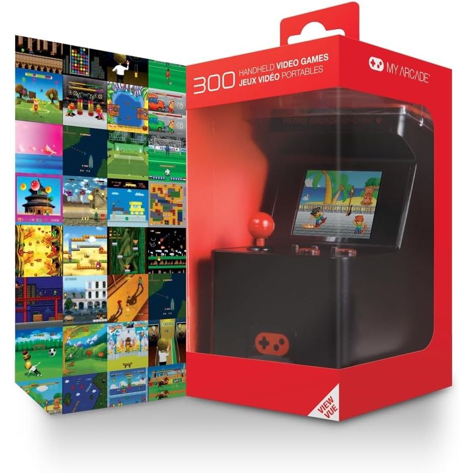 MyArcade Retro Arcade Machine X 300 in 1 - Console Portatile Mini Cabinato