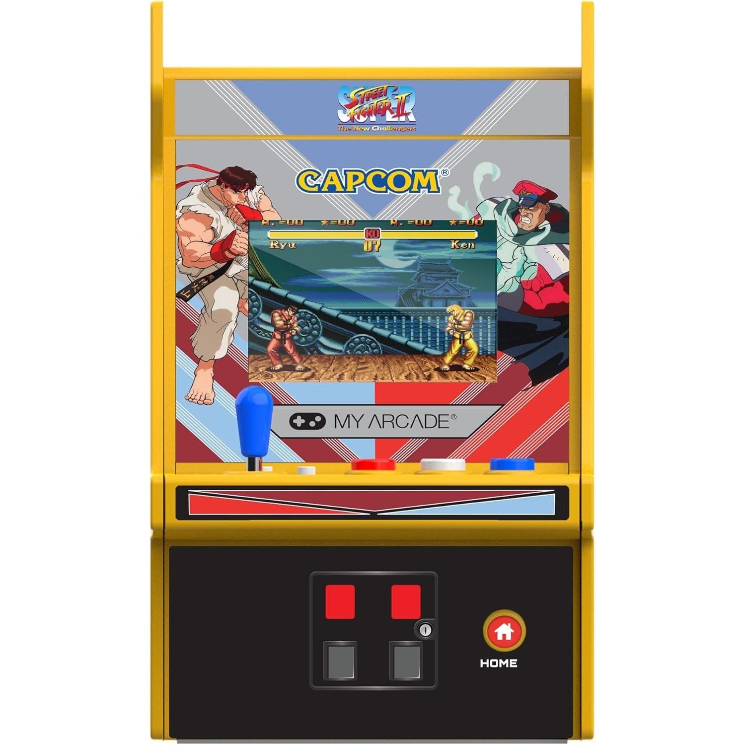 MyArcade Micro Player PRO 6,7" Super Street Fighter II – Retro Arcade da Collezione