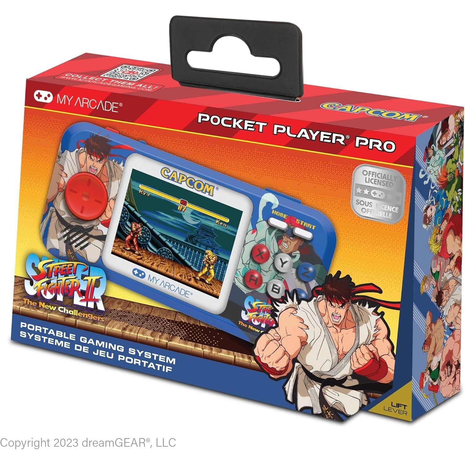 MyArcade Pocket Player Pro Super Street Fighter II – Console retrogaming portatile
