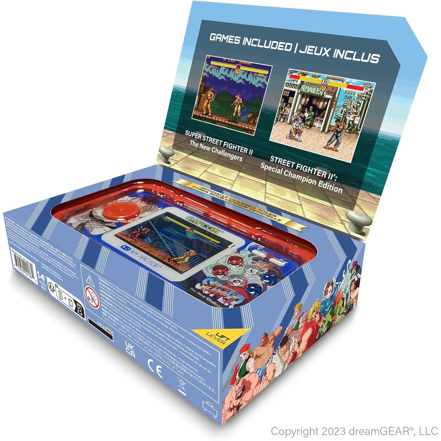 MyArcade Pocket Player Pro Super Street Fighter II – Console retrogaming portatile