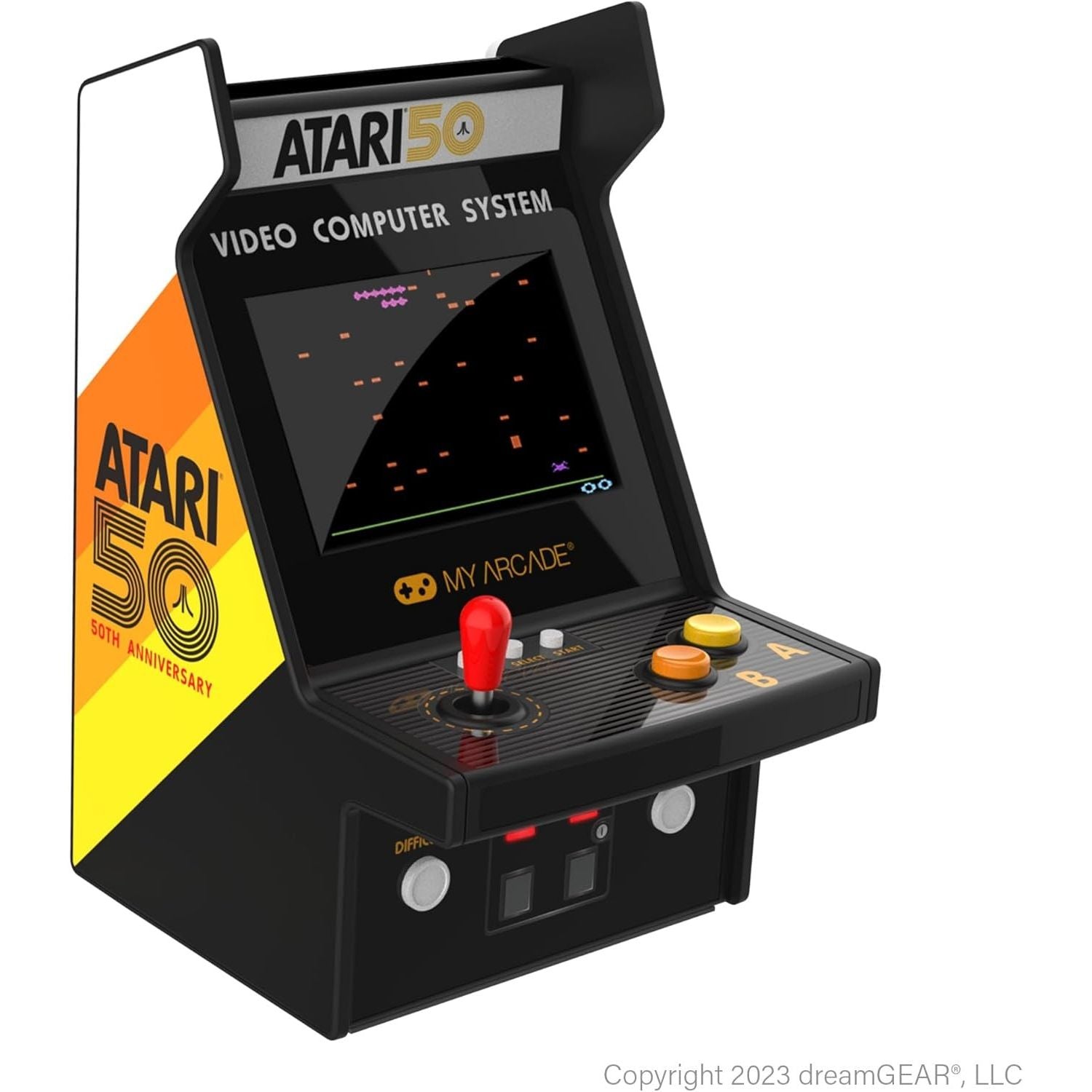 MyArcade Atari Micro Player Pro 6.7" 100 giochi – Console Arcade Retro Portatile 2 Giochi in 1