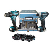 Makita Combo Kit CXT 12Vmax CLX228SAX2 – Set Trapano + Avvitatore + Batterie