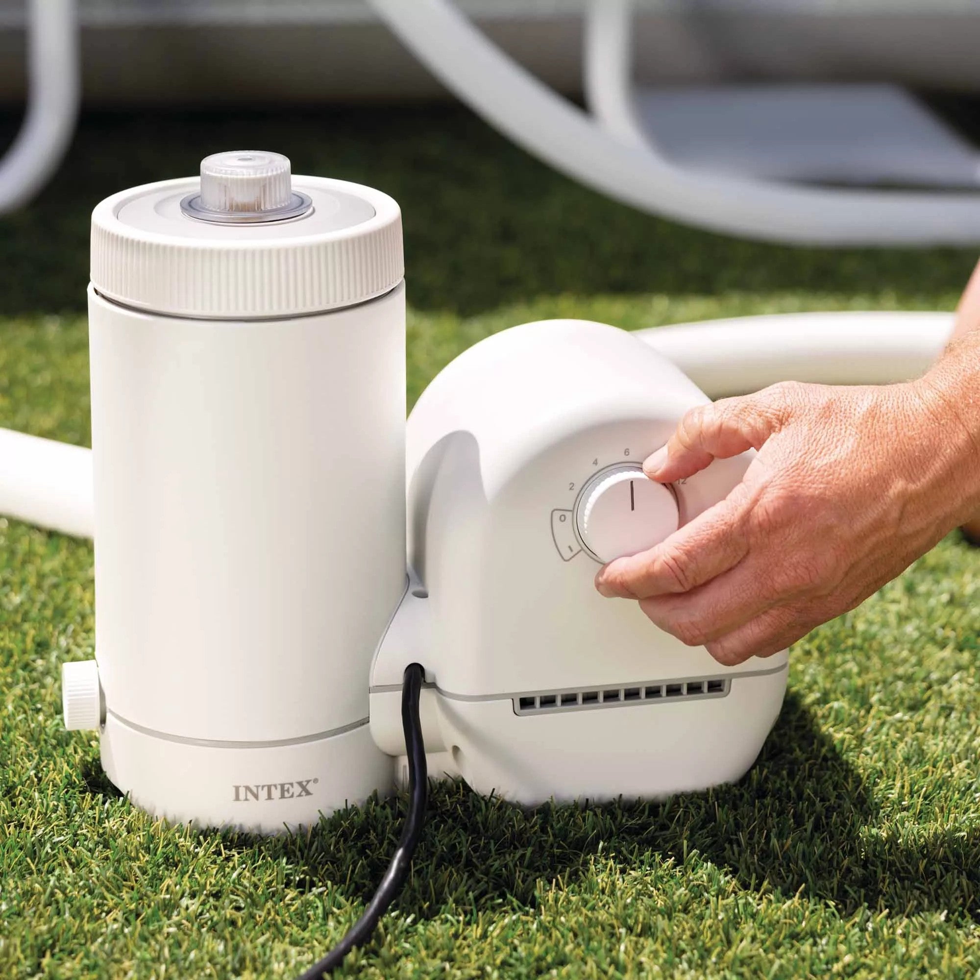 Intex Pompa Filtro a Cartuccia Krystal Clear 5678L/h – Alta Capacità – Mod. 26636