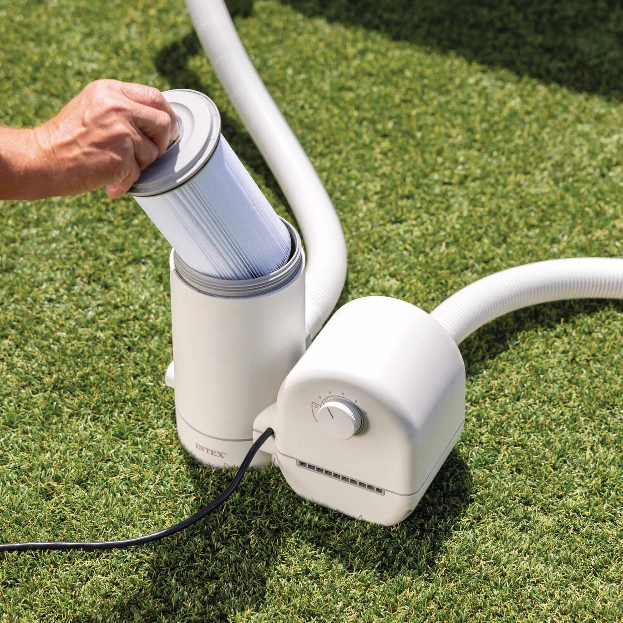 Intex Pompa Filtro a Cartuccia Krystal Clear 5678L/h – Alta Capacità – Mod. 26636