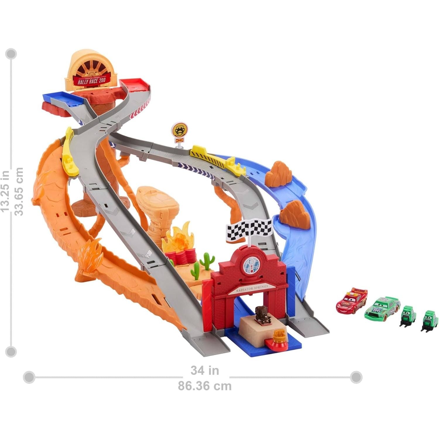 Mattel CARS - Sfreccia e Soccorri Circuito per Soccorso Stradale - JFL57