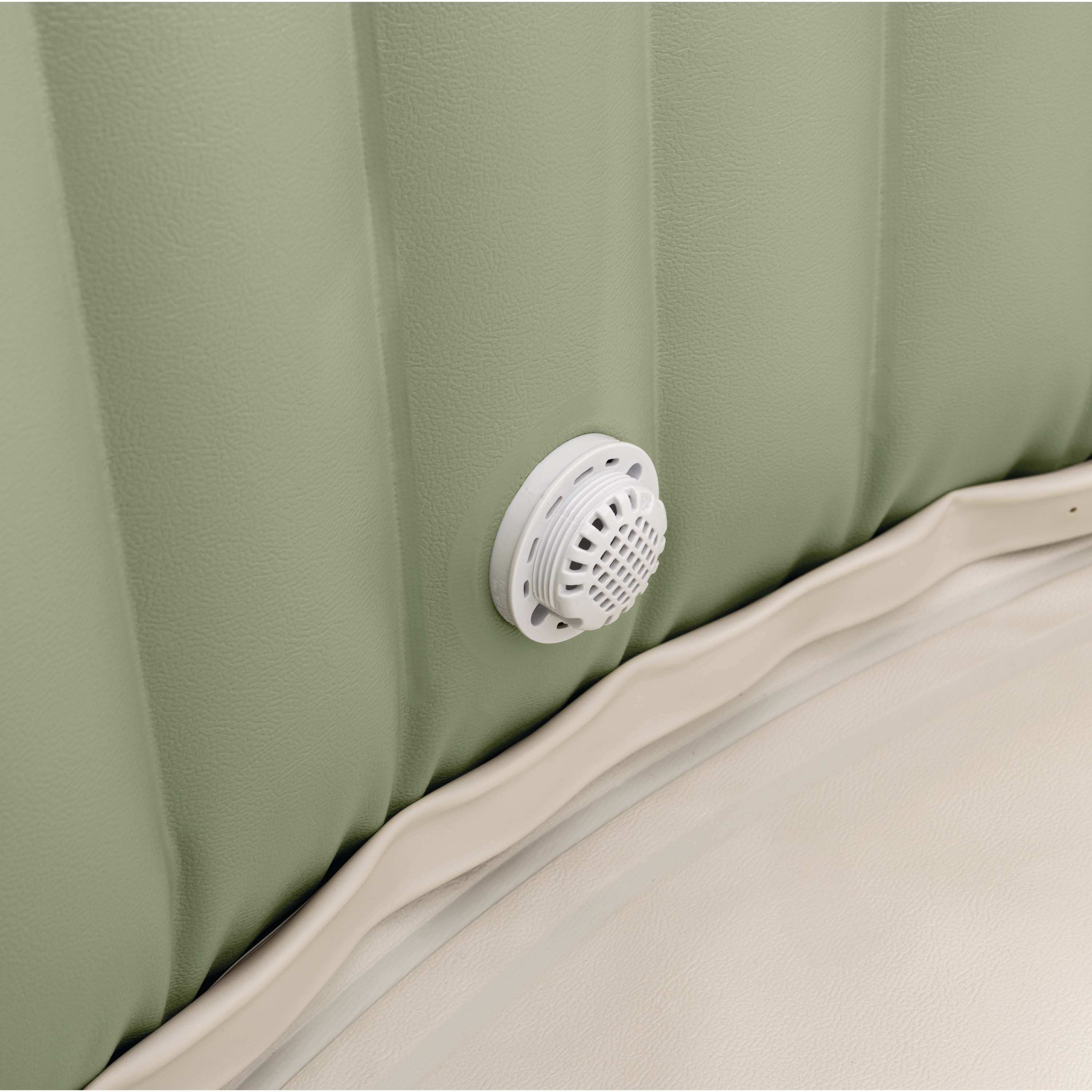 Intex 28426 Pure Spa Bubble Massage 196x71cm 4 Posti Con Pompa, Riscaldatore e Sistema Purificazione Acqua