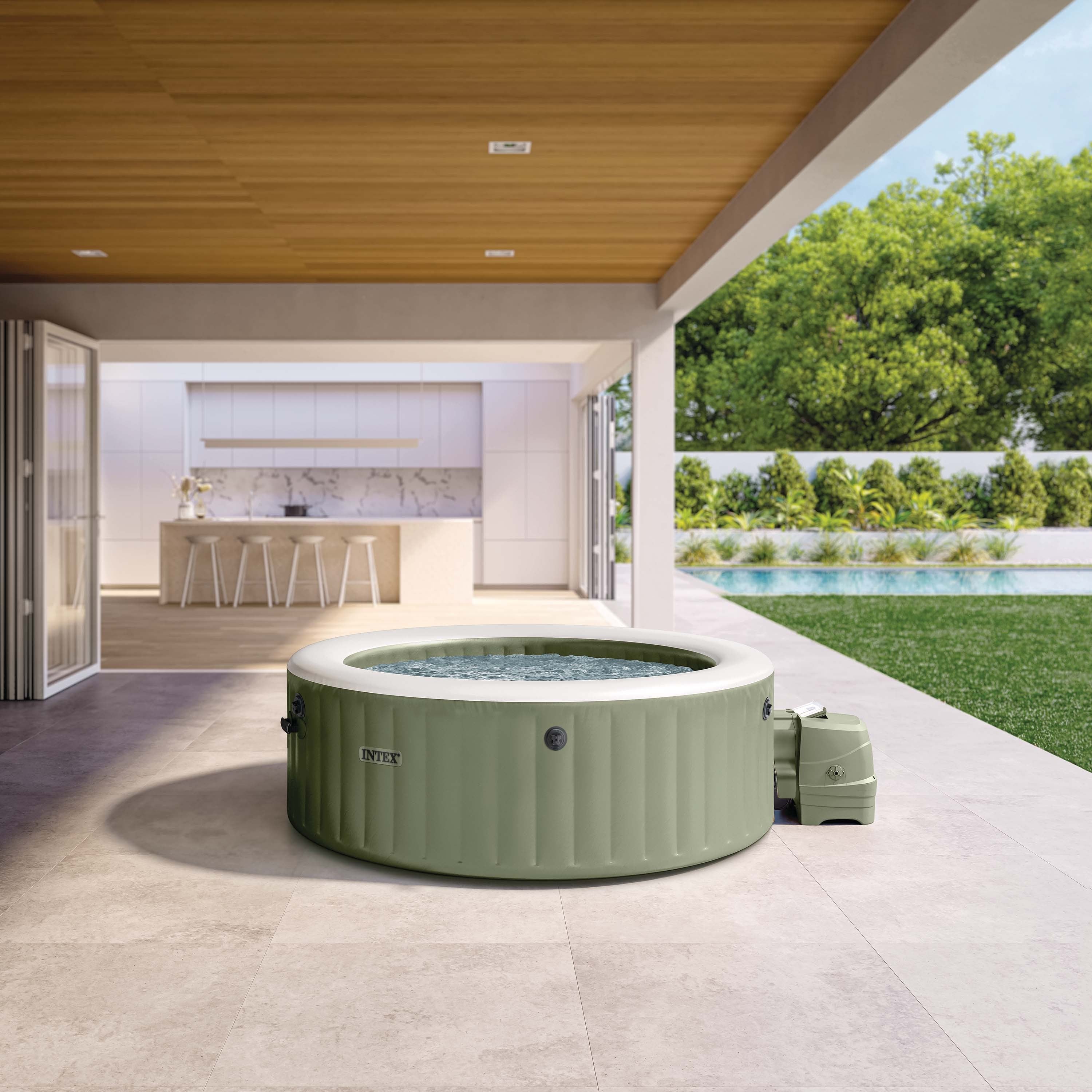 Intex 28428 PureSpa Bubble Massage Spa Idromassaggio 6 Posti