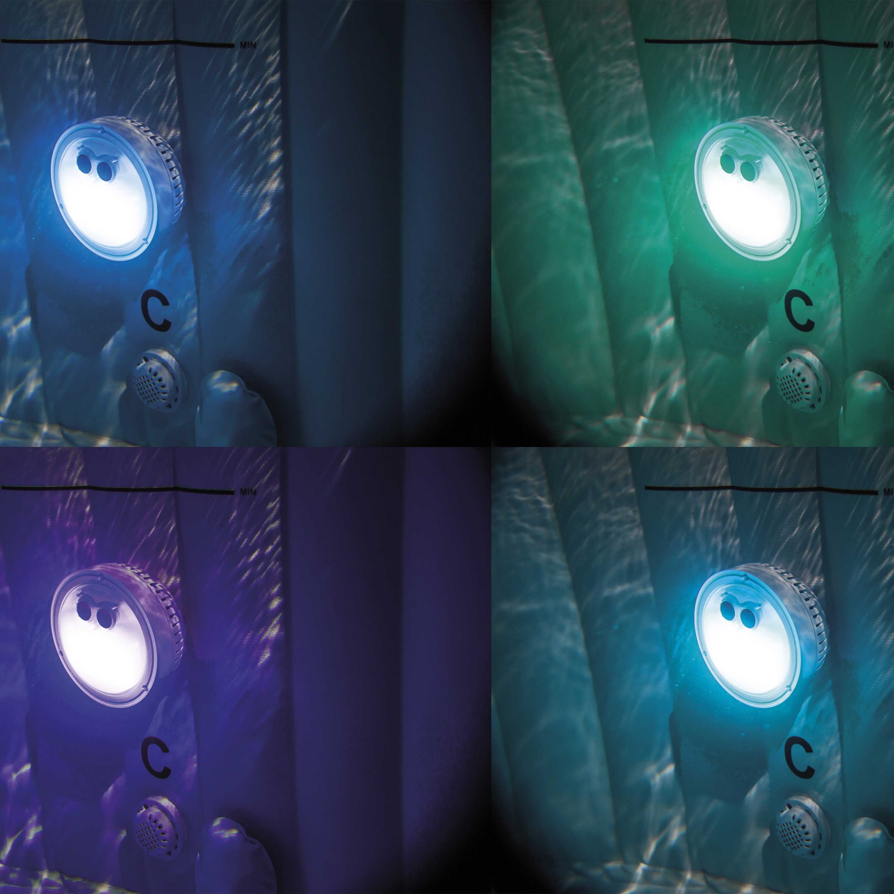 Intex 28440NP PureSpa Greywood Deluxe Spa Idromassaggio 4 Posti