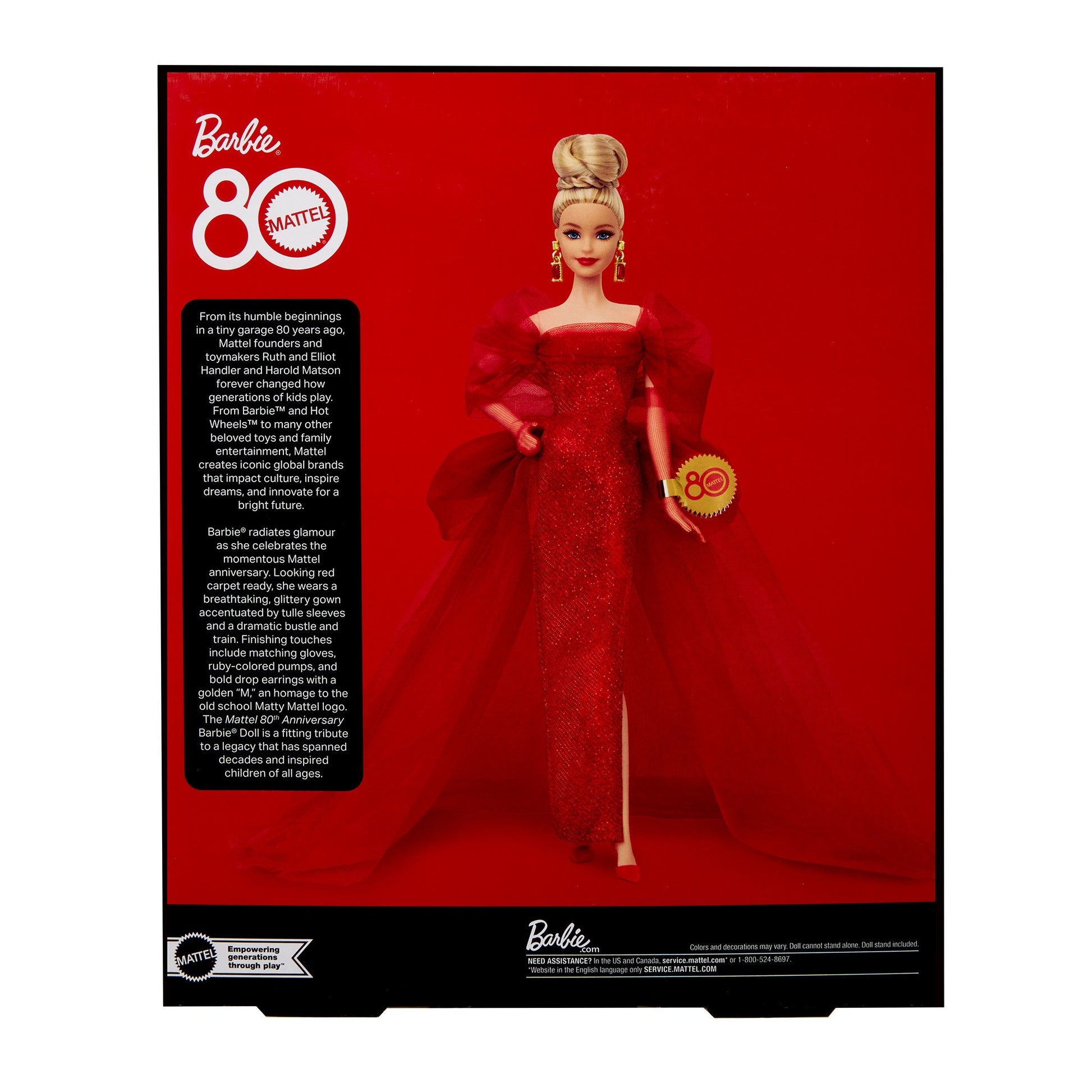 Barbie Mattel 80th Anniversary
