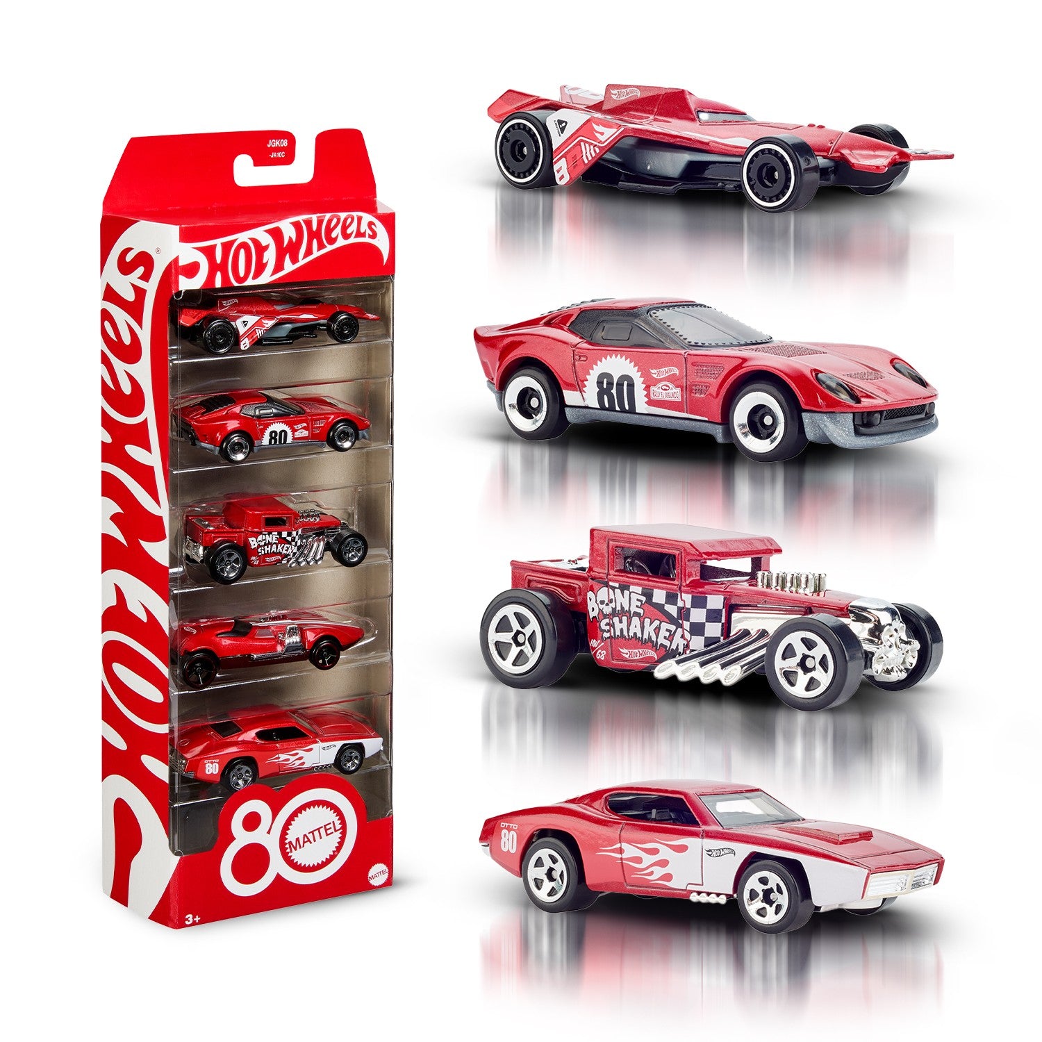 Hot Wheels 80th Anniversary 5 Pack