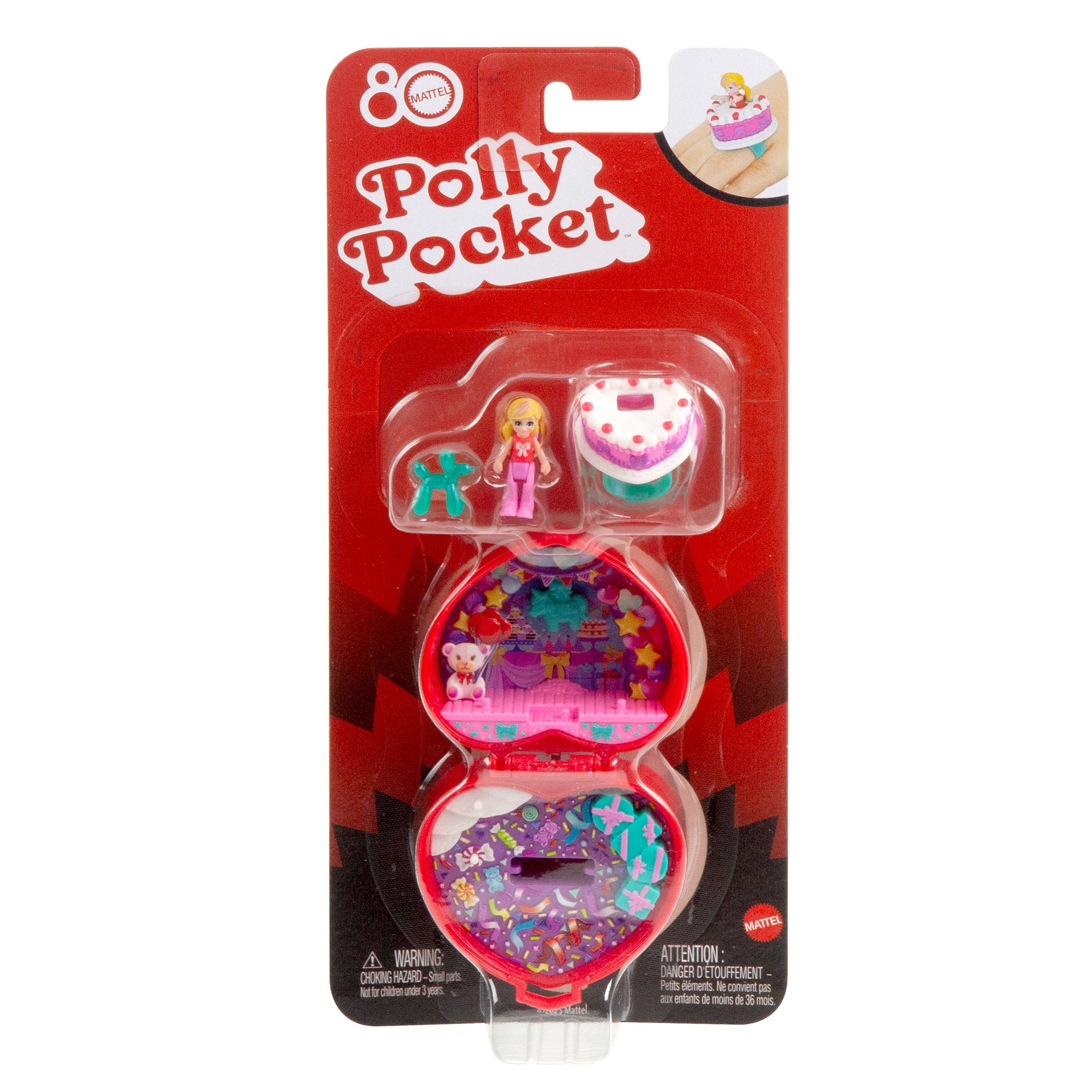 Polly Pocket Cofanetto Mattel 80th Anniversary