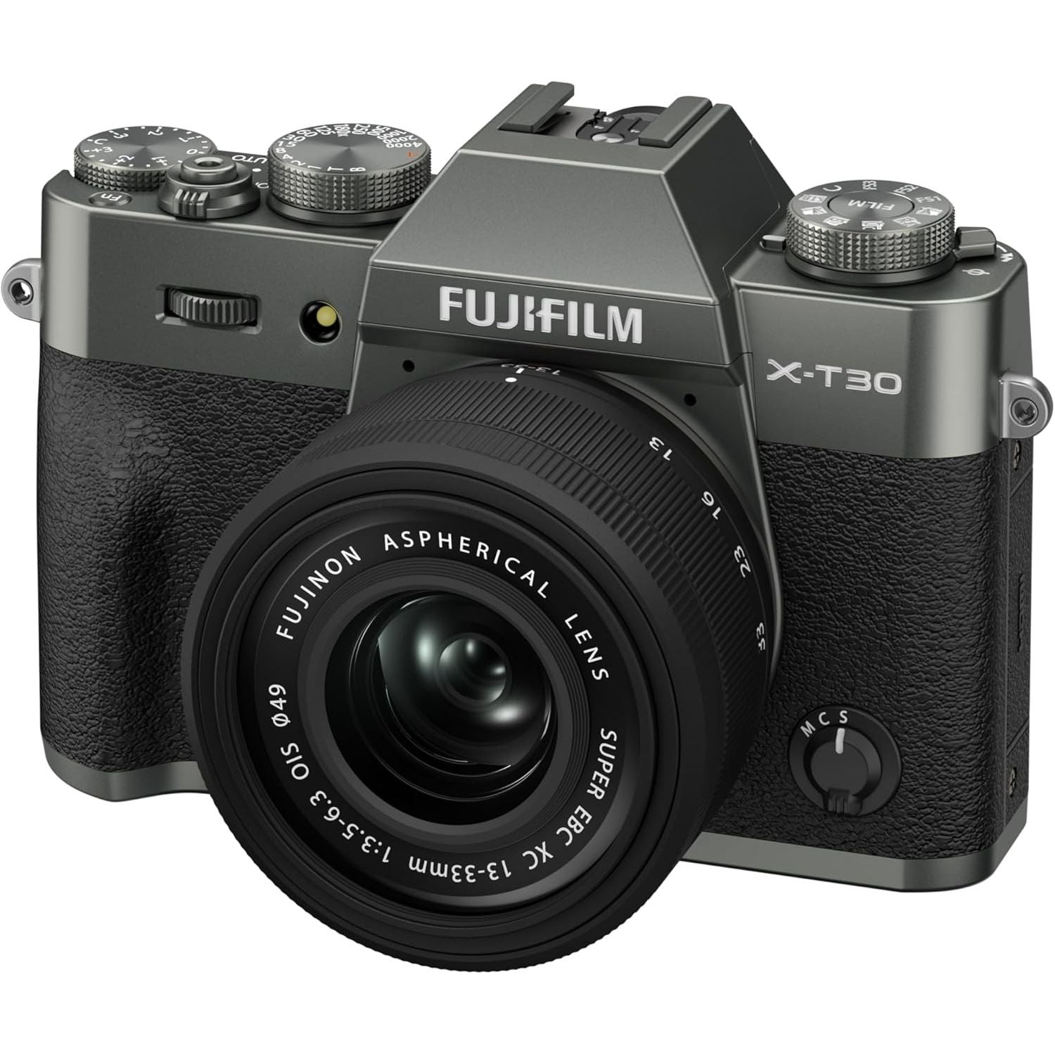 Fujifilm X-T30 III KIT 13-33mm F3.5-5.6  R OIS CHARCOAL SILVER GARANZIA ITALIA 2 ANNI