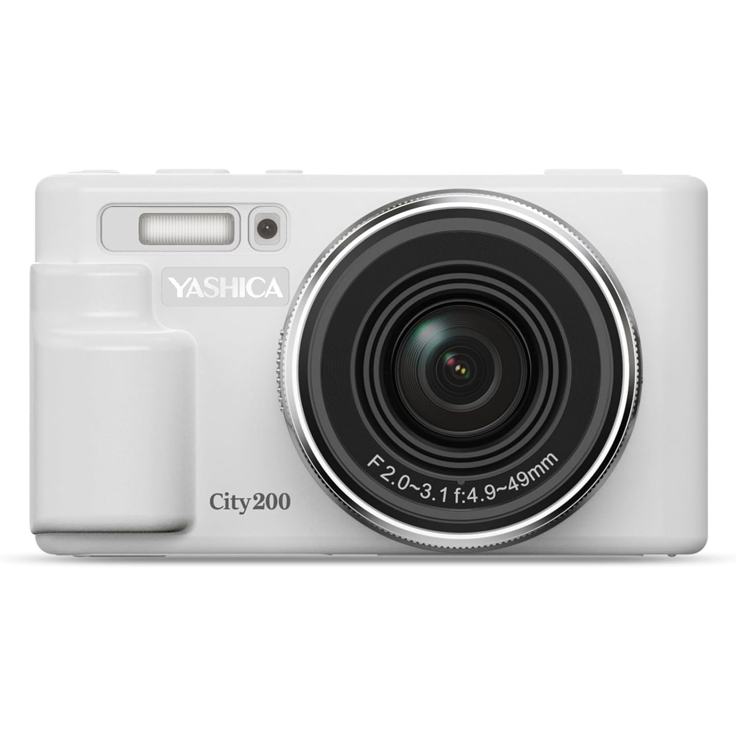 Yashica CITY 200 DIGITAL WHITE GARANZIA UFFICIALE ITALIA 2 ANNI