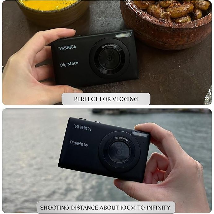 Yashica DIGIMATE BLACK GARANZIA UFFICIALE ITALIA 2 ANNI