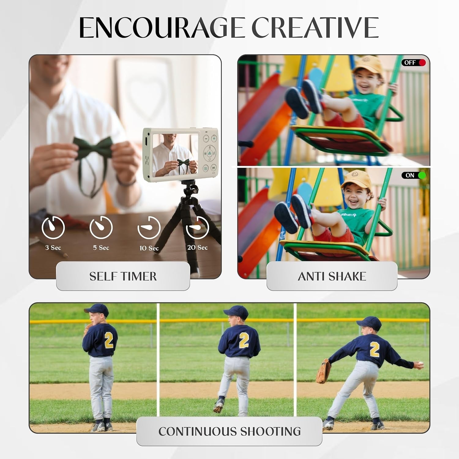 Yashica DIGIMATE OFF WHITE GARANZIA UFFICIALE ITALIA 2 ANNI