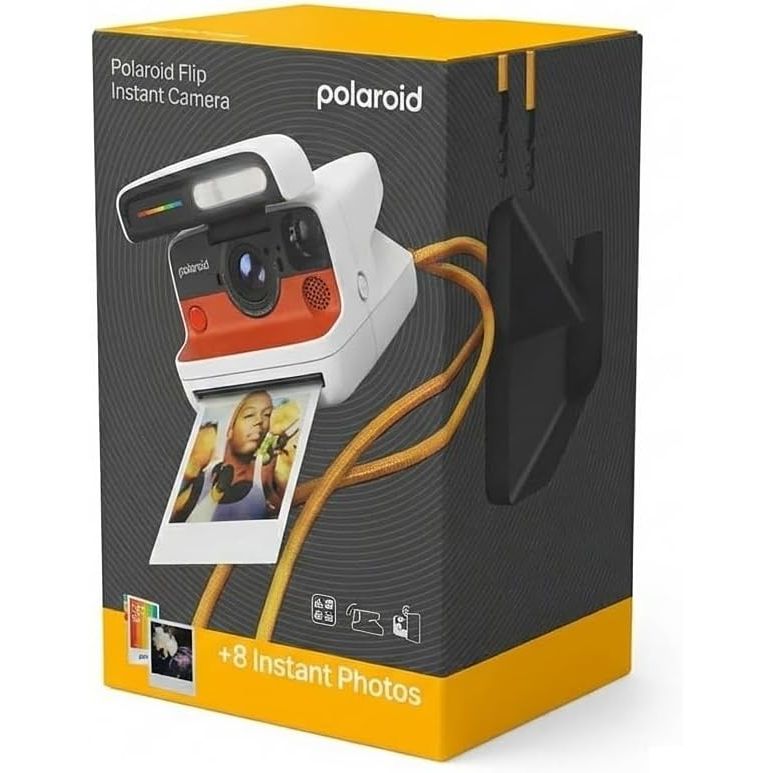 Polaroid FLIP Bundle Film Color White (8 foto a colori incluse) GARANZIA 2 ANNI UFFICIALE NITAL ITALIA