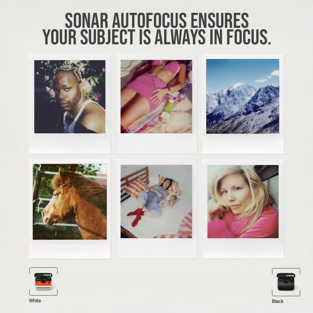 Polaroid FLIP Bundle Film Color White (8 foto a colori incluse) GARANZIA 2 ANNI UFFICIALE NITAL ITALIA