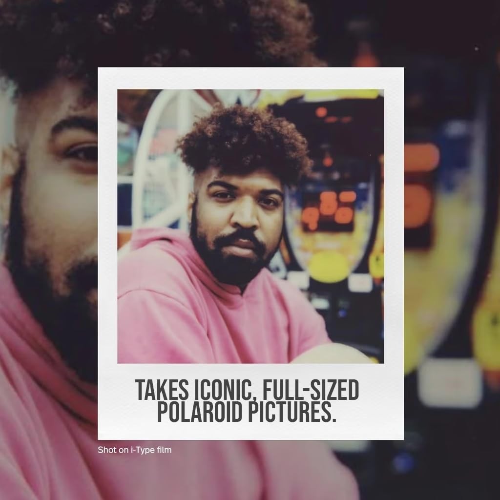 Polaroid FLIP Bundle Film Color White (8 foto a colori incluse) GARANZIA 2 ANNI UFFICIALE NITAL ITALIA