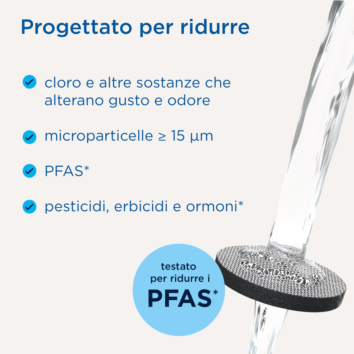 Brita fill&serve Mind - Bottiglia filtrante da 1.3L , incl. 1 filtro MicroDisc