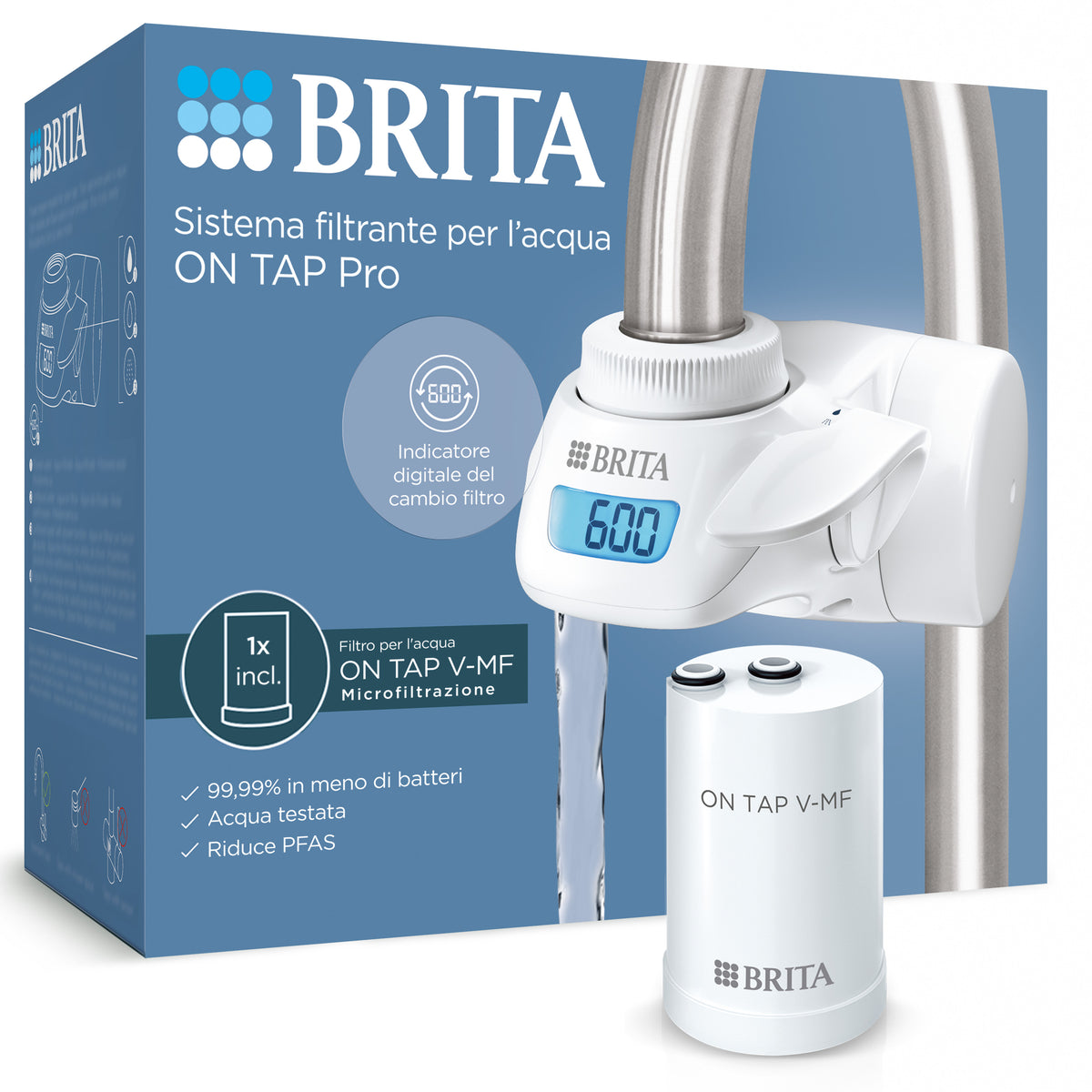Brita Sistema filtrante On Tap Pro V-MF Per il Rubinetto