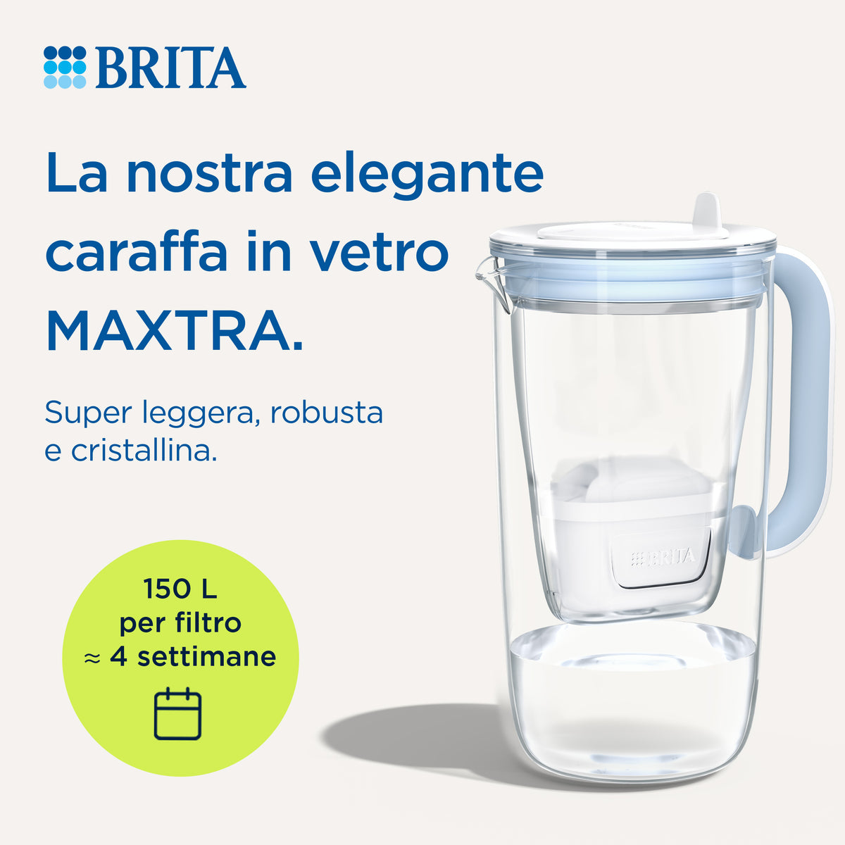 Brita Caraffa in Vetro Light Blue (2.5L) MAXTRA PRO All-in-1