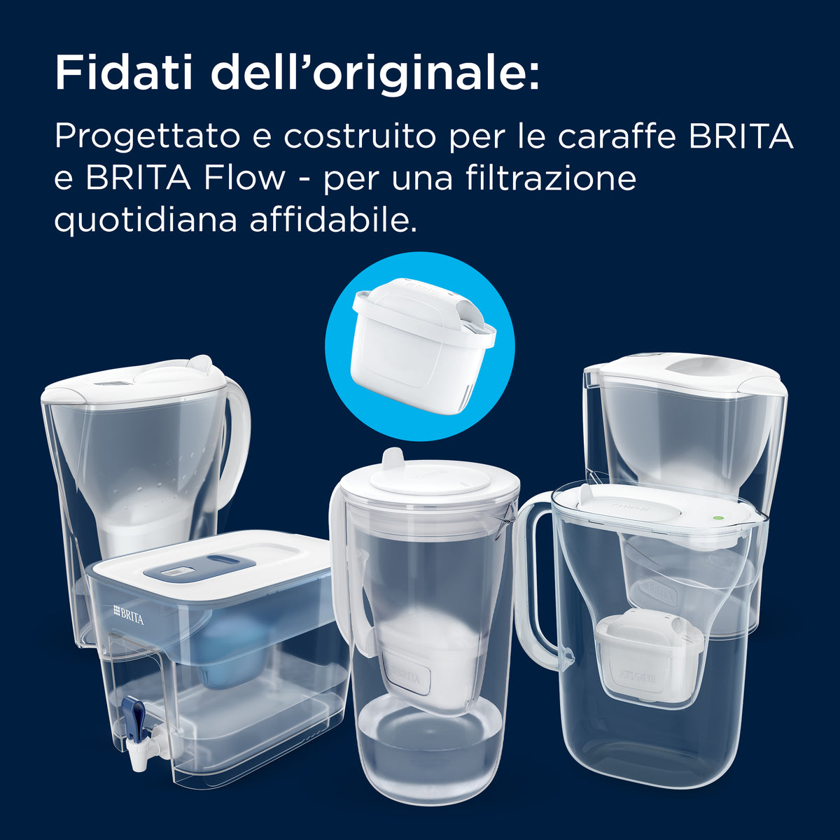 BRITA Filtro per acqua originale MAXTRA PRO PURE PERFORMANCE (ex All-in-1)