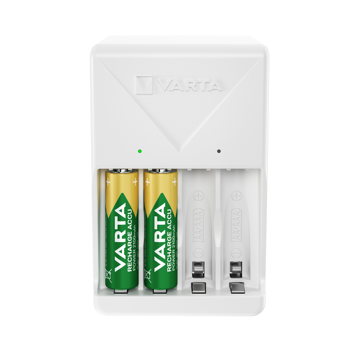 VARTA Plug Charger + 4 Batterie AA 2100 mAh 56706