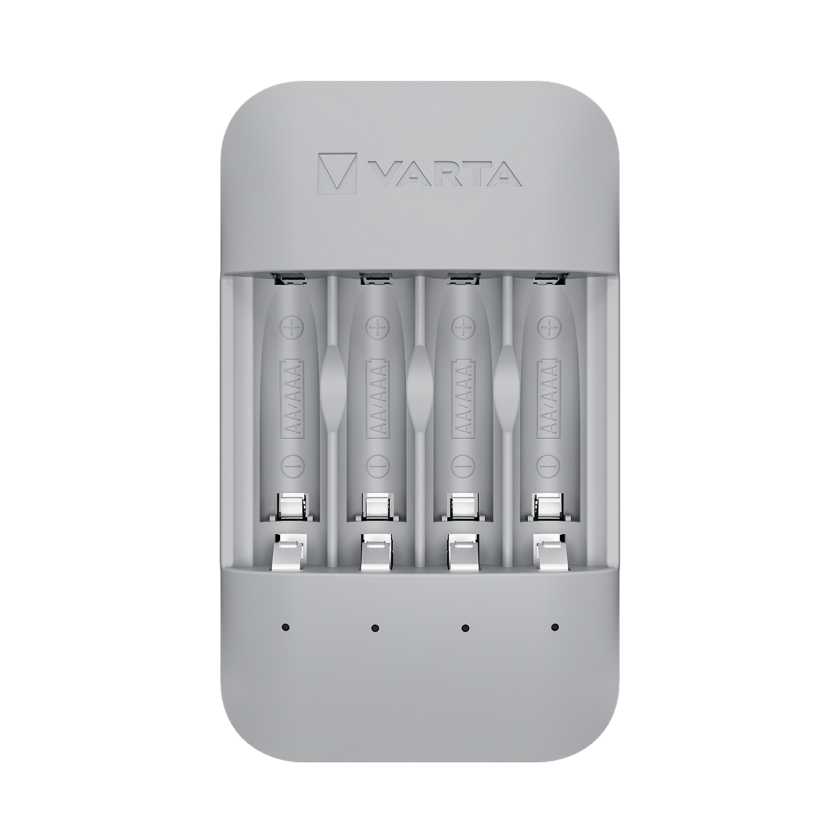 VARTA Eco Charger Pro Recycled USB-C con 4 Batterie Ricaricabili AA / AAA