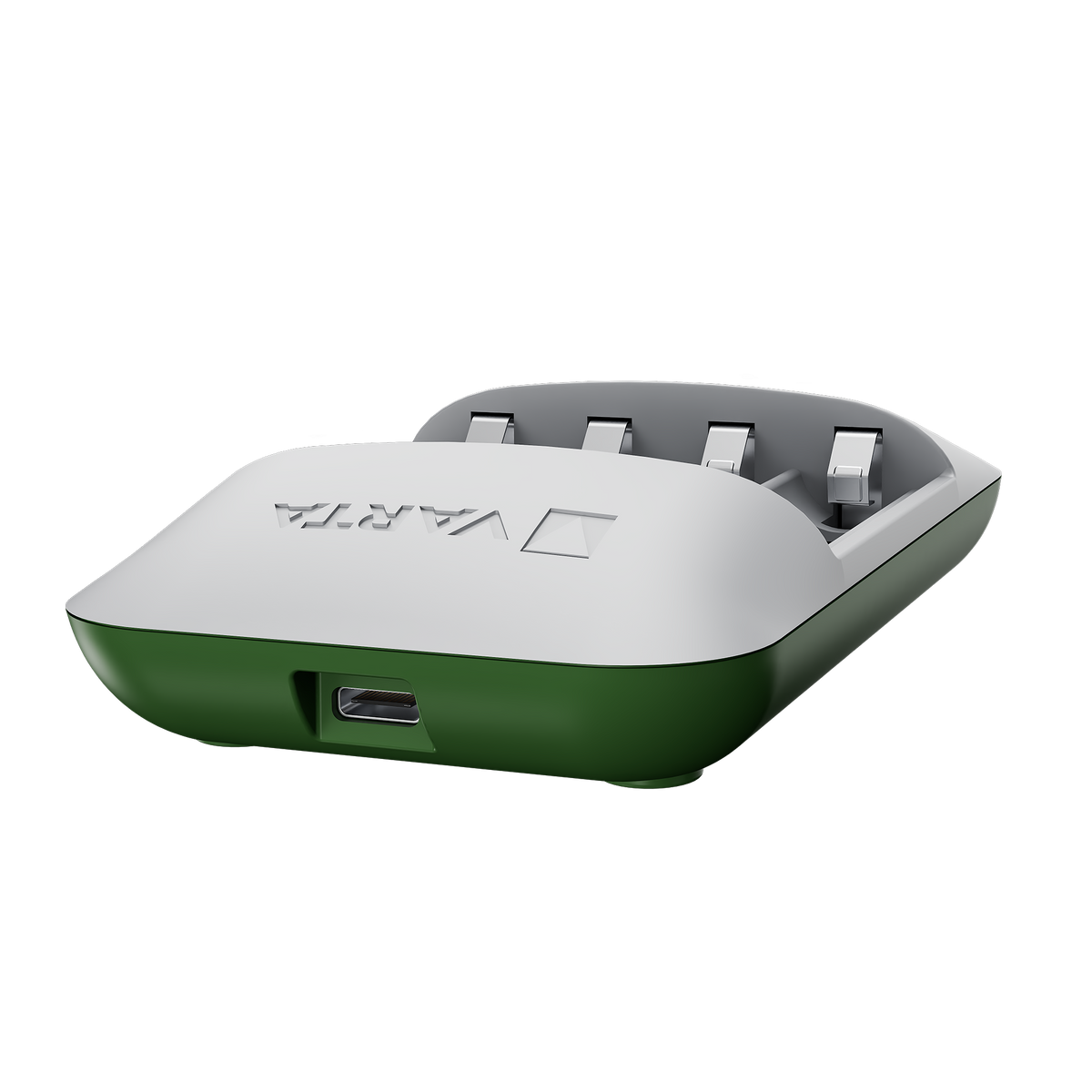 VARTA Eco Charger Pro Recycled USB-C con 4 Batterie Ricaricabili AA / AAA