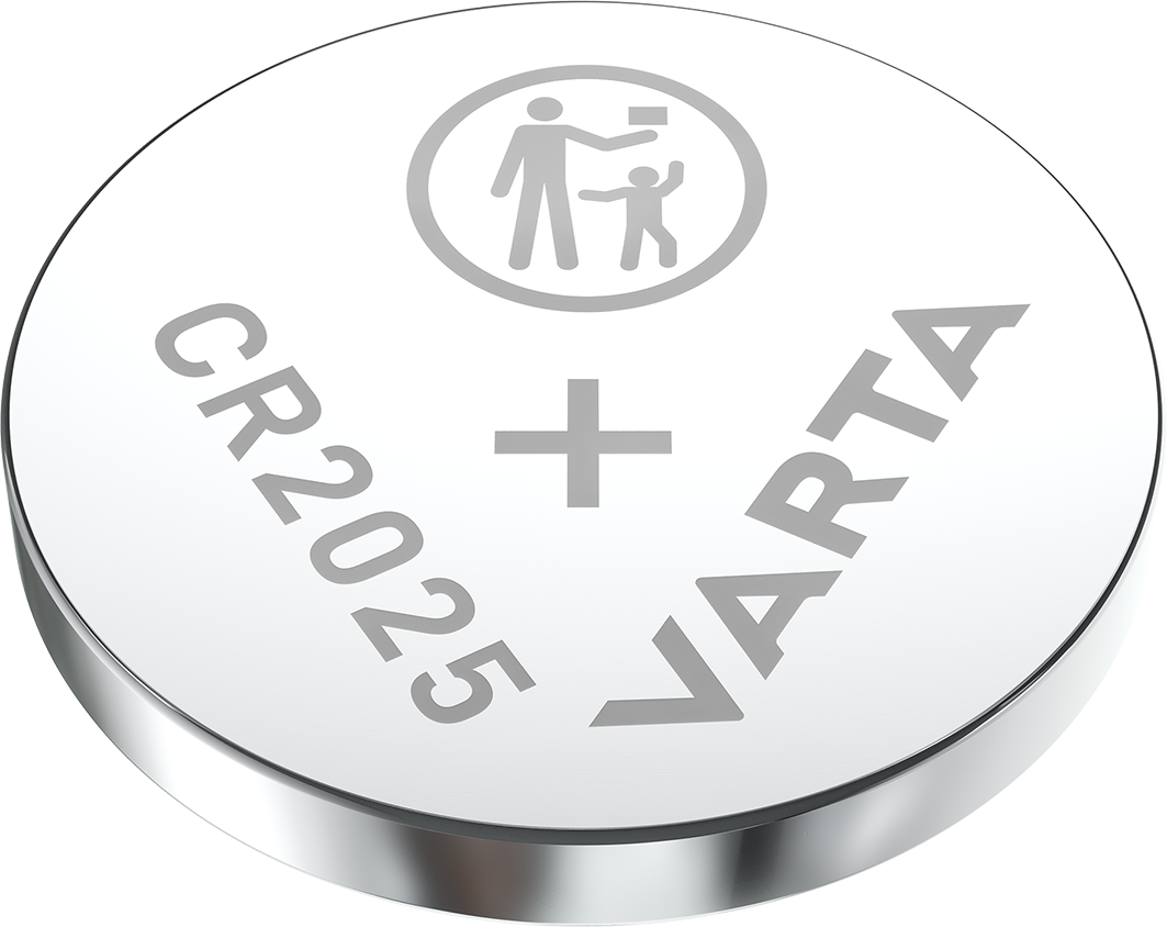 Pile a Bottone VARTA Lithium CR2016 / CR2025 / CR2032 3V – Blister 5 Pezzi