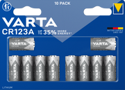 VARTA CR123A Batterie al Litio 3V – Blister 10 Pezzi