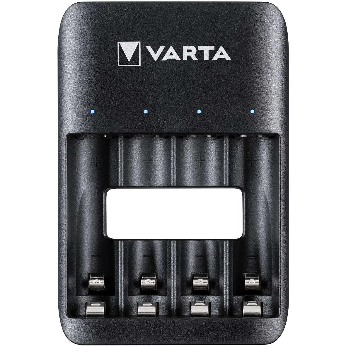 VARTA Value USB Quattro Charger + 4 Batterie AA 2100 mAh NiMH