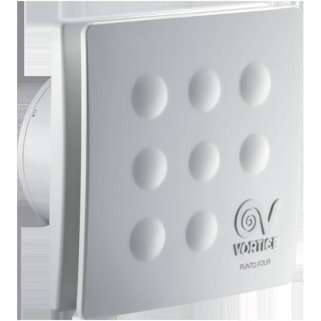 Vortice MFO 100/4" – Aspiratore da muro Ø100 mm compatto e silenzioso