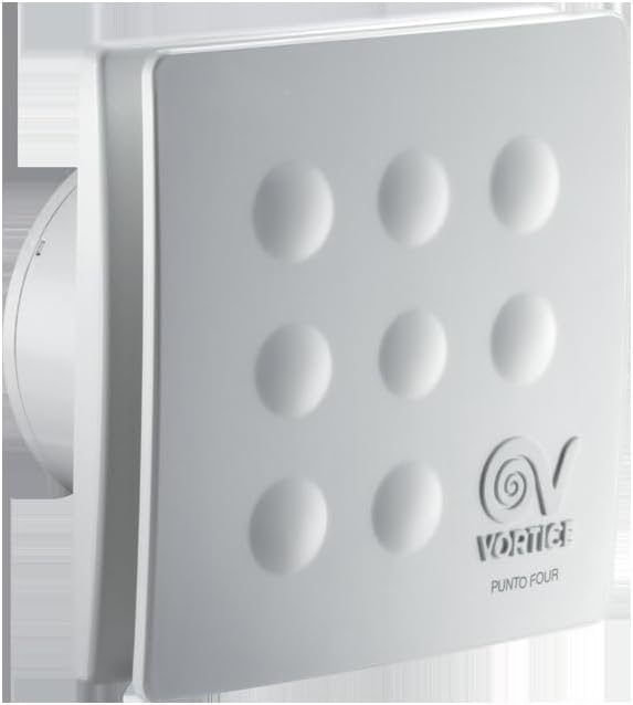 Vortice MFO 120/5" – Aspiratore da muro Ø120 mm alta portata 175 m³/h