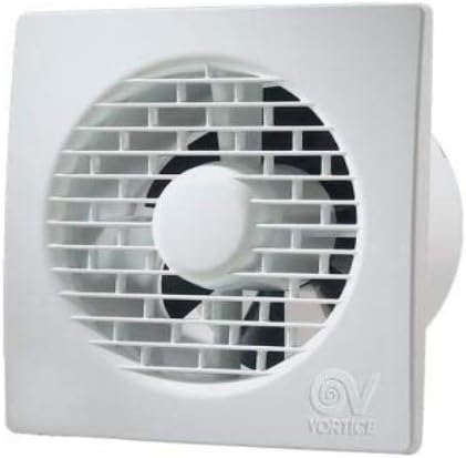 Vortice MF 90/3,5" – Aspiratore da muro compatto Ø90 mm con valvola anti-ritorno