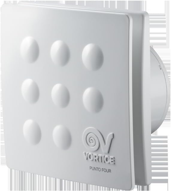 Vortice MFO 120/5" – Aspiratore da muro Ø120 mm alta portata 175 m³/h
