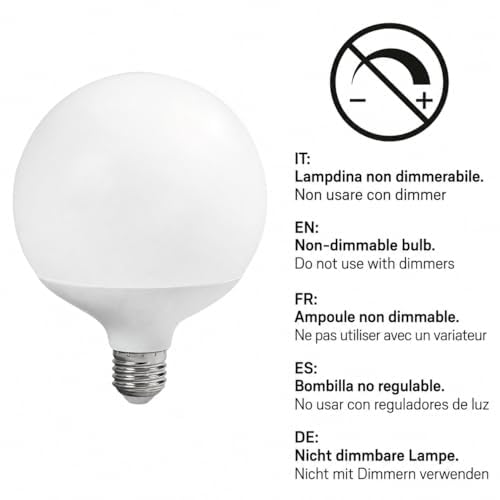 Velamp Lampadina LED A95 LB221S-65K 20W – 2.500 lm, attacco E27 6