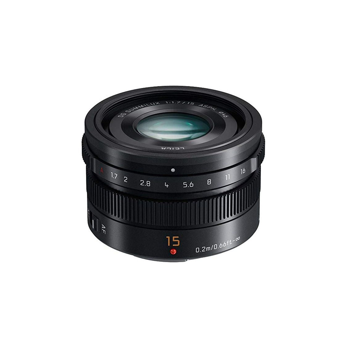 Panasonic Leica 15mm F1.7 ASPH GARANZIA FOWA ITALIA 4 ANNI