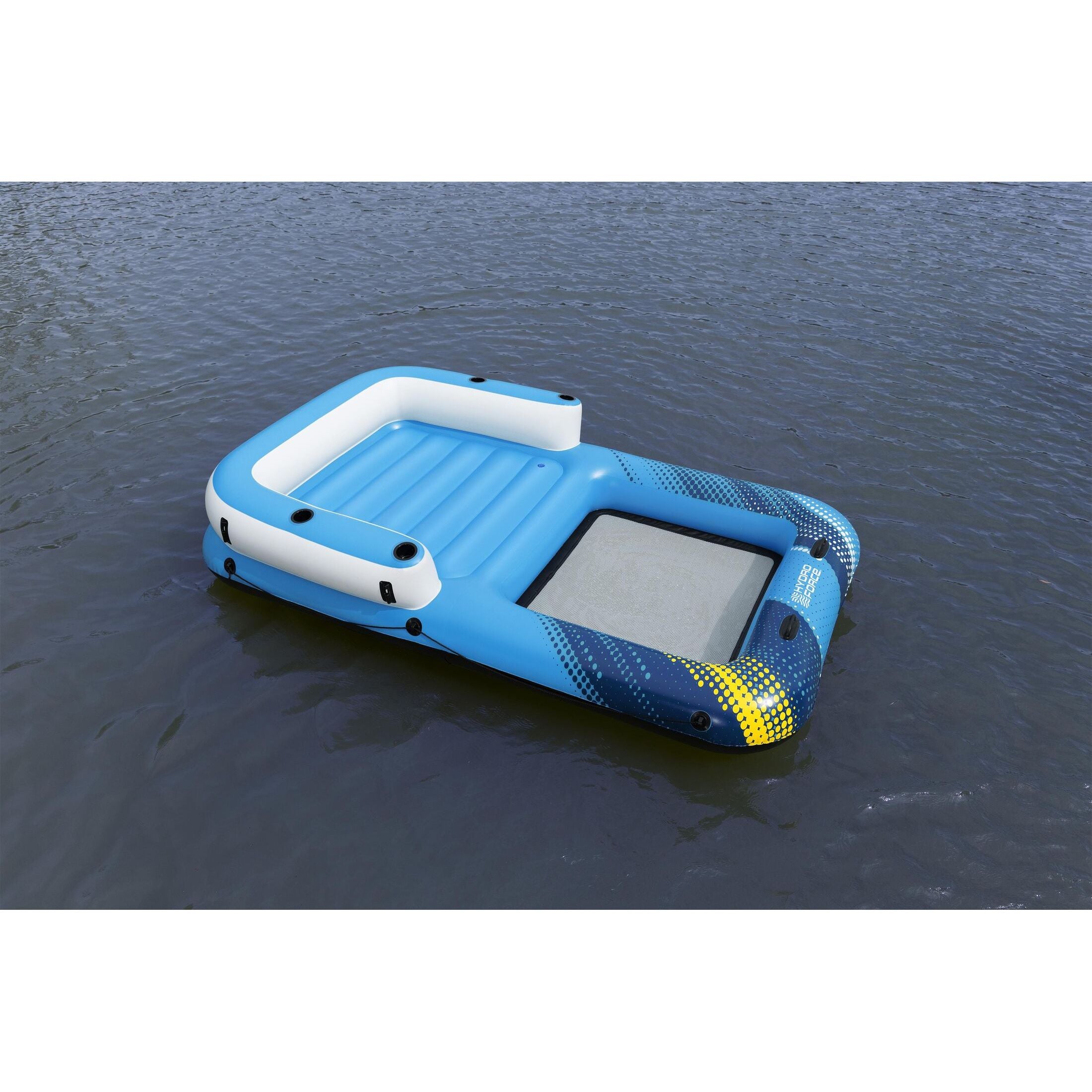 Bestway Hydro Force Summer Oasis Island 43645 – Isola galleggiante 4 posti con parasole