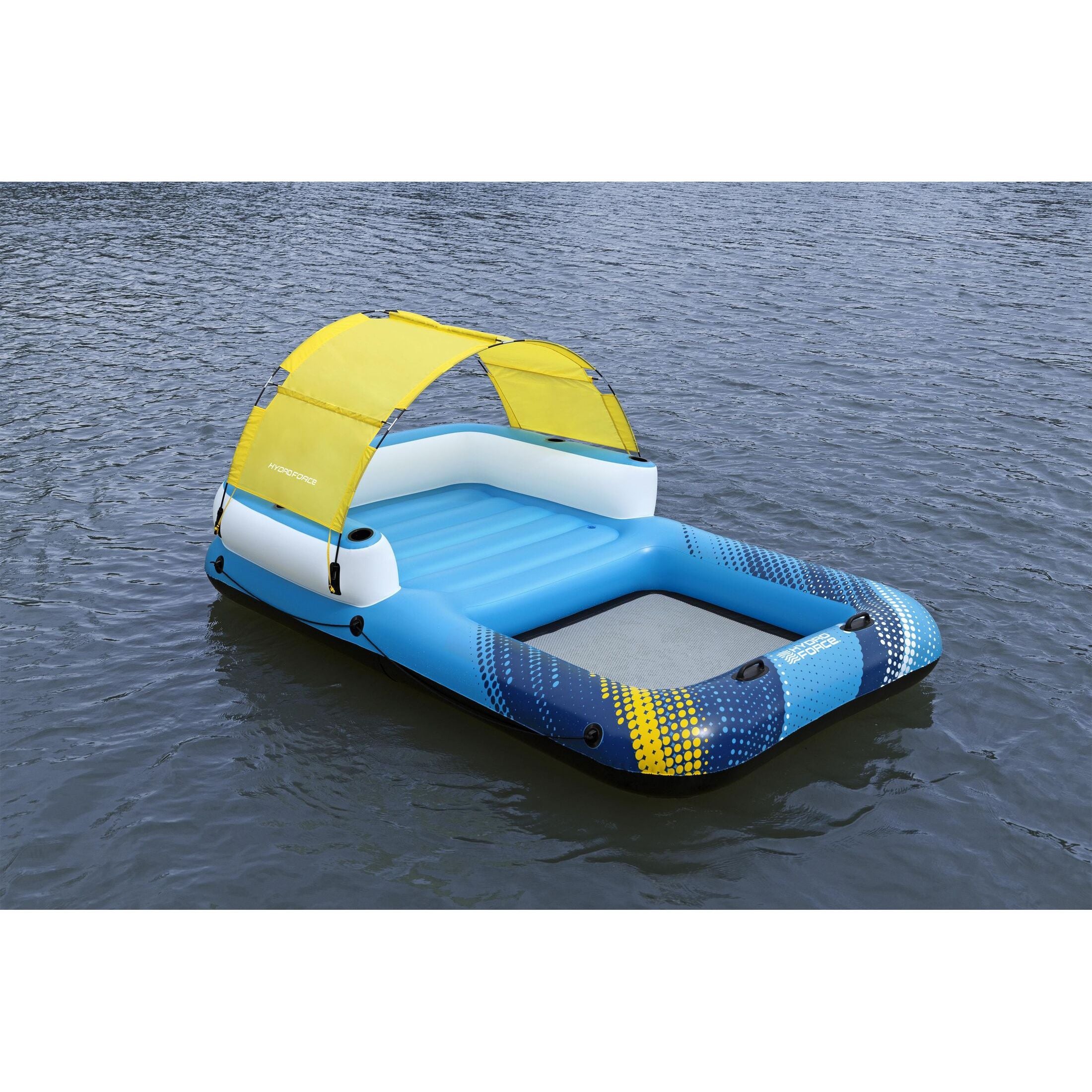 Bestway Hydro Force Summer Oasis Island 43645 – Isola galleggiante 4 posti con parasole