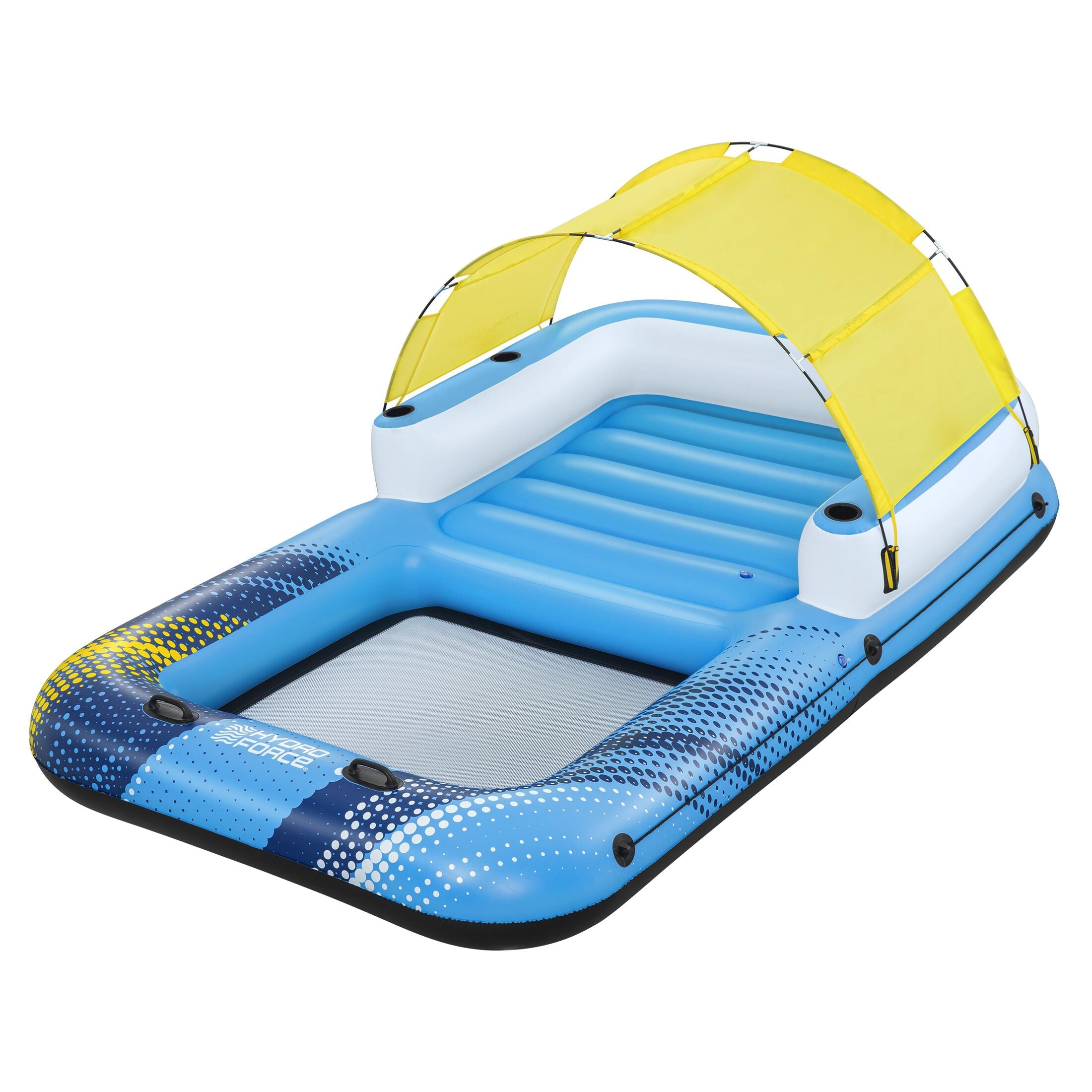 Bestway Hydro Force Summer Oasis Island 43645 – Isola galleggiante 4 posti con parasole