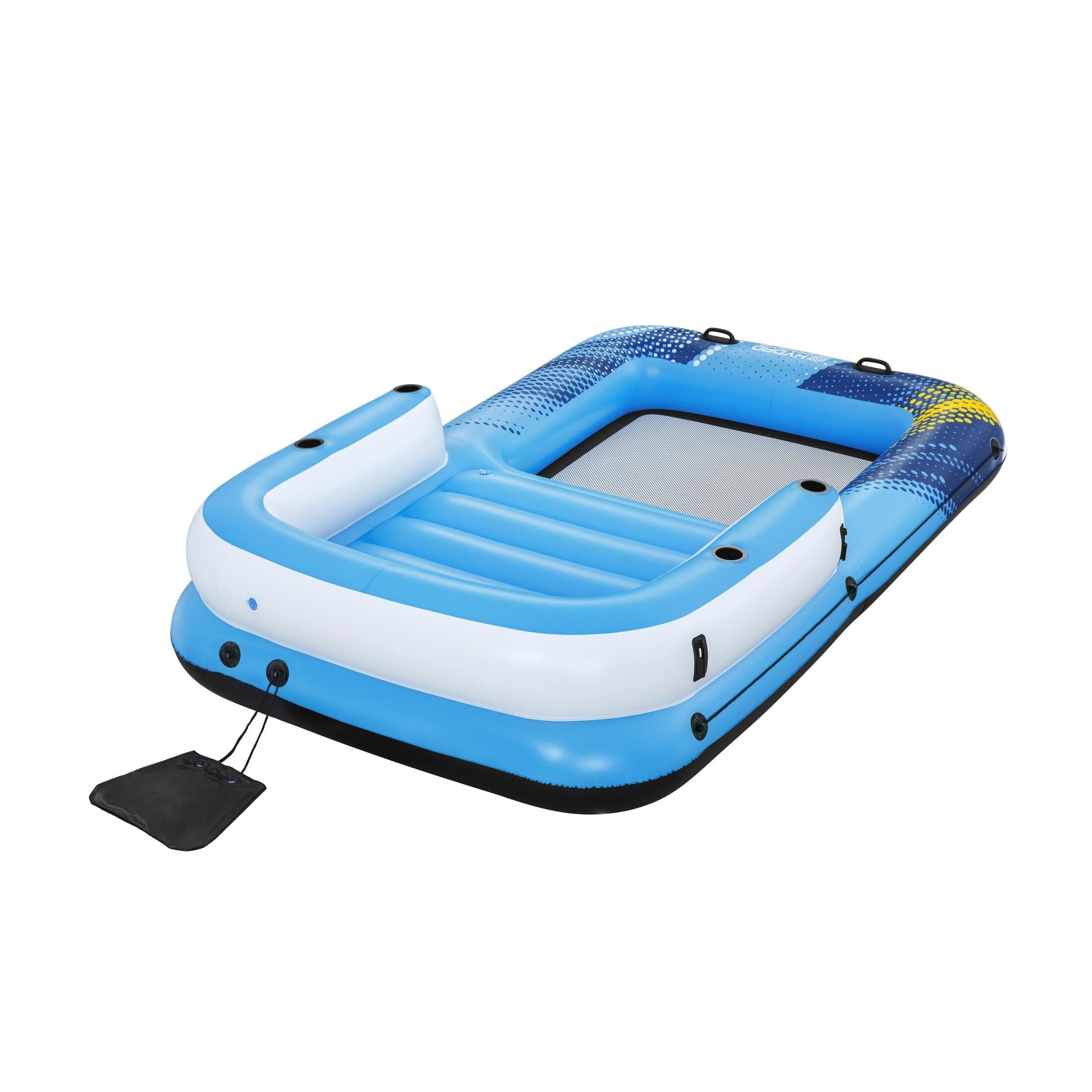 Bestway Hydro Force Summer Oasis Island 43645 – Isola galleggiante 4 posti con parasole