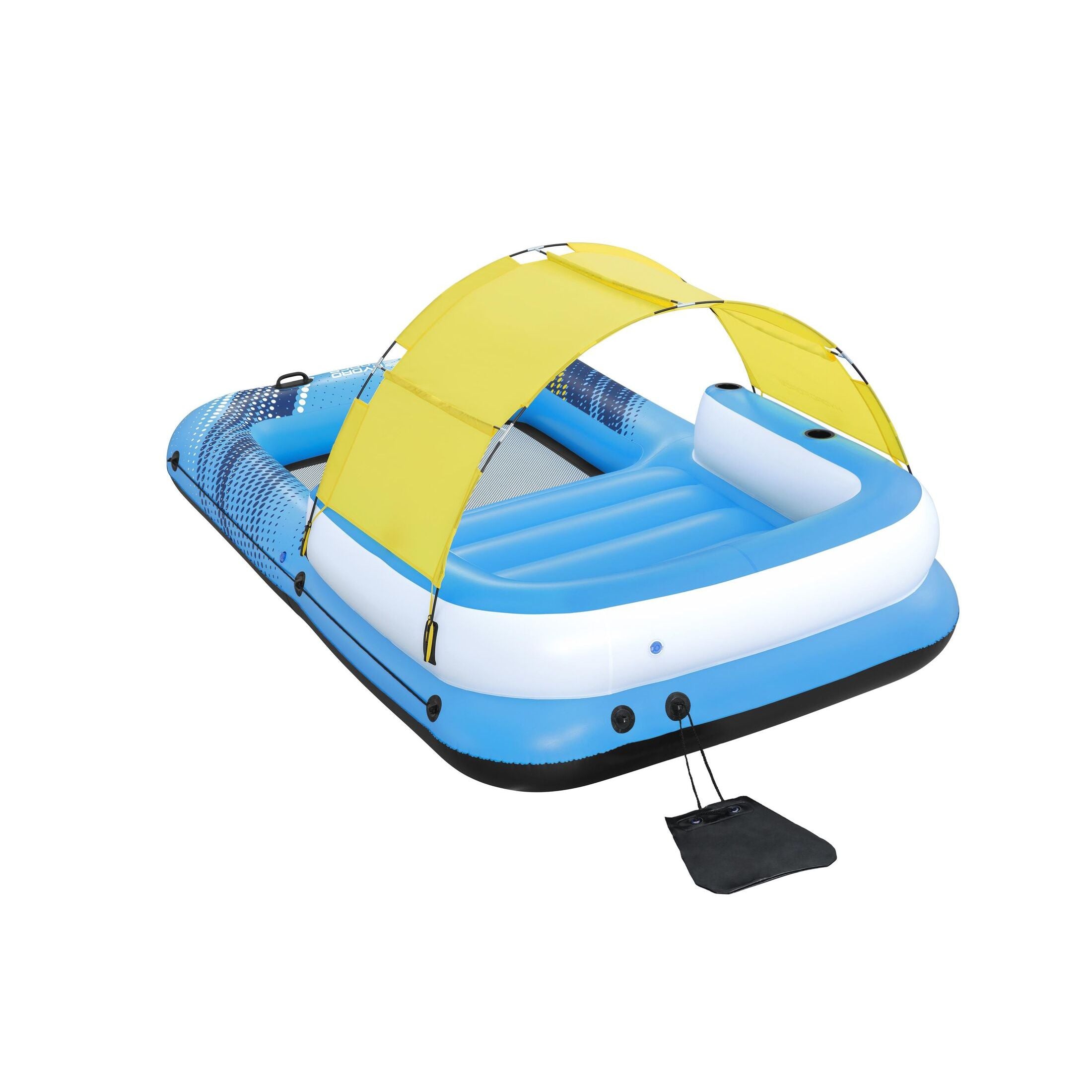Bestway Hydro Force Summer Oasis Island 43645 – Isola galleggiante 4 posti con parasole