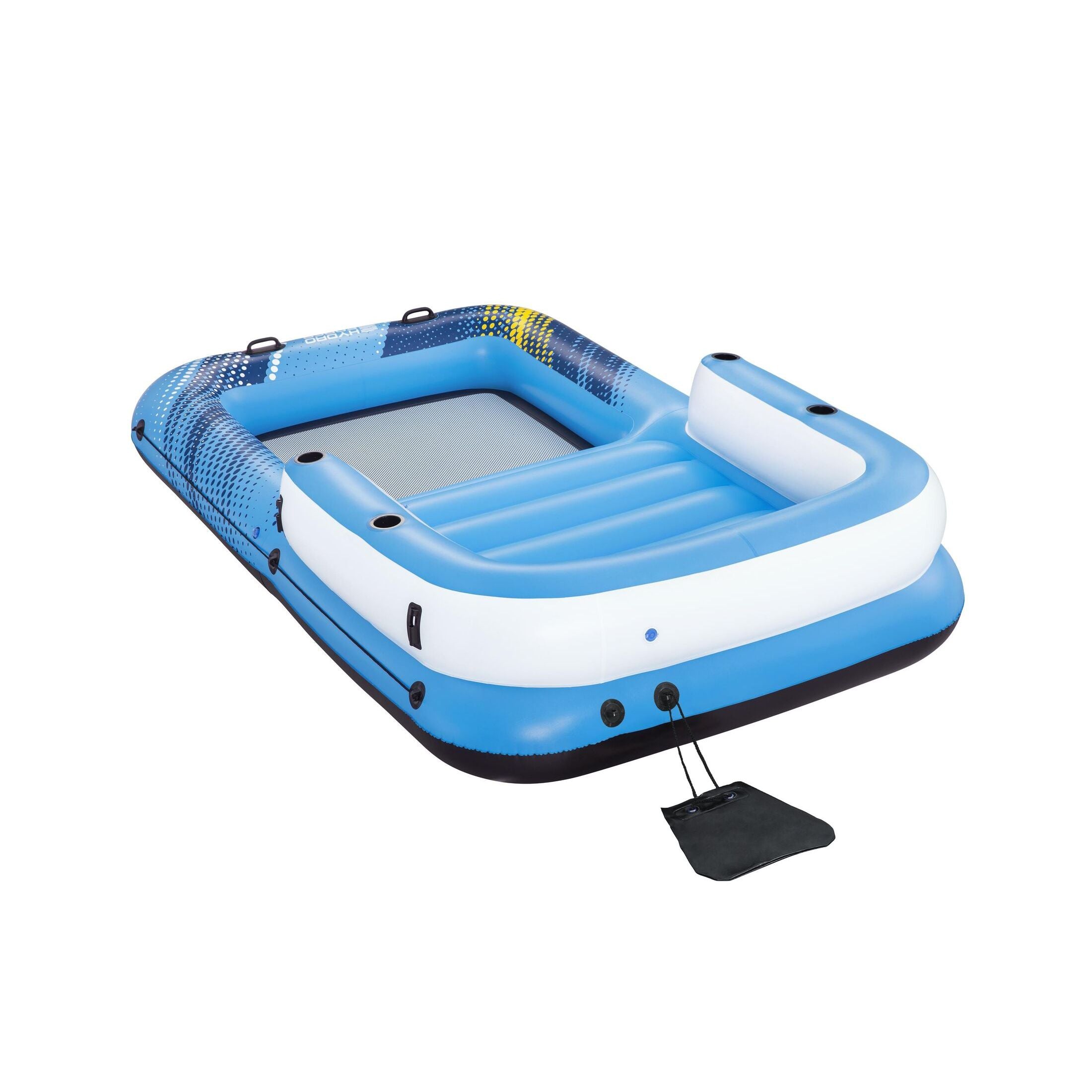 Bestway Hydro Force Summer Oasis Island 43645 – Isola galleggiante 4 posti con parasole